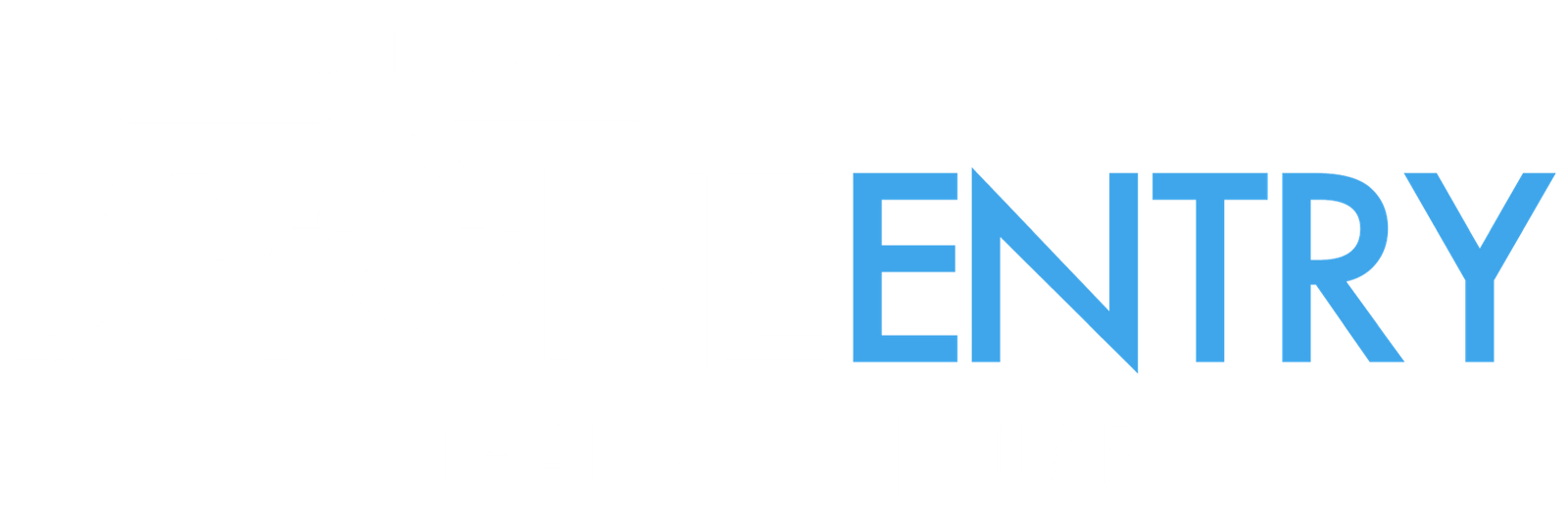 Drone Entry new Logo White